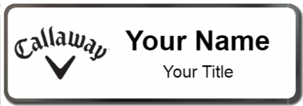 Custom name badges for Callaway