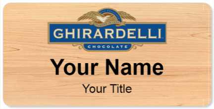 Ghirardelli Chocolate Template Image