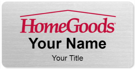 Custom name badges for HomeGoods