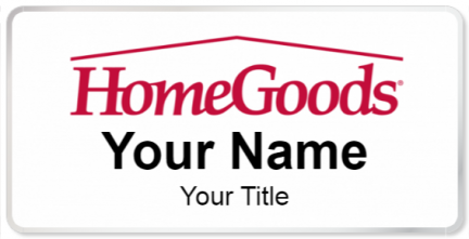Custom name badges for HomeGoods