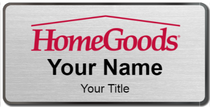 Custom name badges for HomeGoods