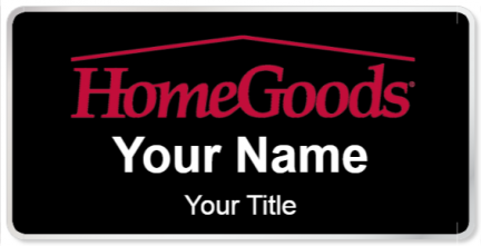 Custom name badges for HomeGoods