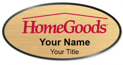 Custom name badges for HomeGoods