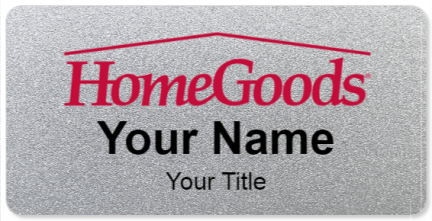 Custom name badges for HomeGoods
