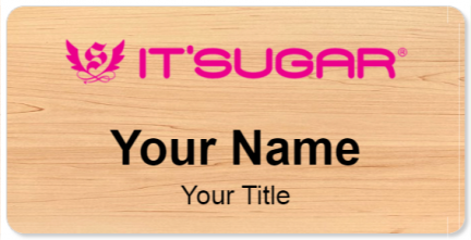 Custom name badges for ItSugar