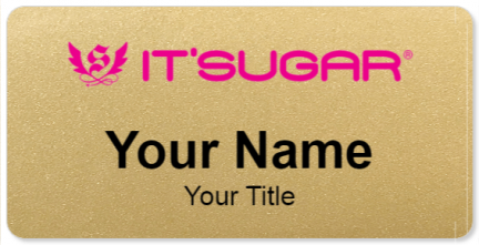 Custom name badges for ItSugar