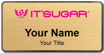 Custom name badges for ItSugar