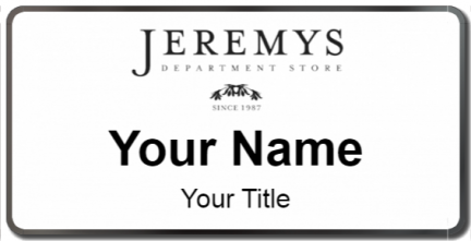 Jeremys Department Store Template Image