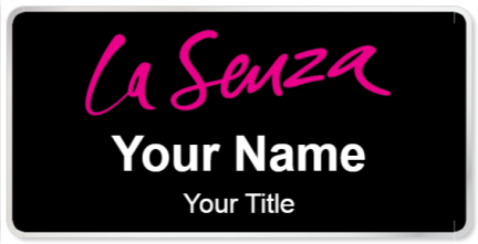 Custom name badges for La Senza
