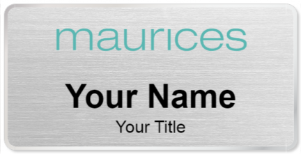 Custom name badges for Maurices