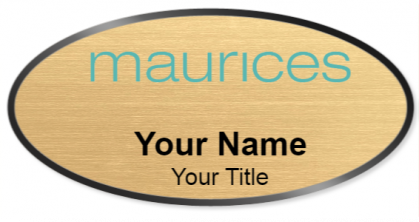 Custom name badges for Maurices