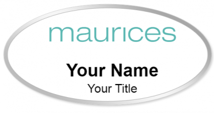 Custom name badges for Maurices