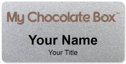 Custom name badges for My Chocolate Box