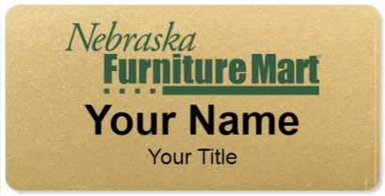 Custom name badges for Nebraska Furniture Mart