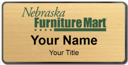 Custom name badges for Nebraska Furniture Mart