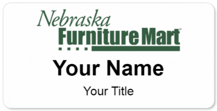 Custom name badges for Nebraska Furniture Mart