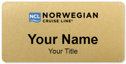 Custom name badges for Norwegian Cruise Lines