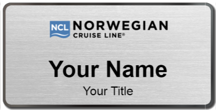 Custom name badges for Norwegian Cruise Lines