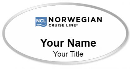 Custom name badges for Norwegian Cruise Lines