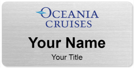 Custom name badges for Oceania Cruises