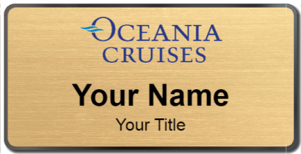 Custom name badges for Oceania Cruises