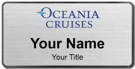 Custom name badges for Oceania Cruises