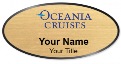 Custom name badges for Oceania Cruises