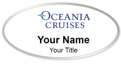 Custom name badges for Oceania Cruises