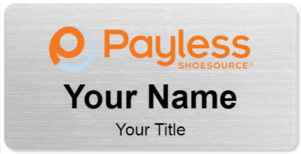 Custom name badges for Payless Shoesource