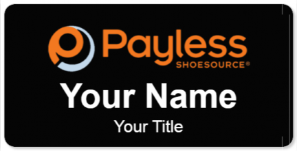 Custom name badges for Payless Shoesource