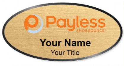 Custom name badges for Payless Shoesource