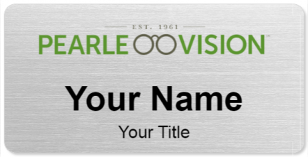 Custom name badges for Pearle Vision Tall