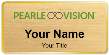 Custom name badges for Pearle Vision Tall
