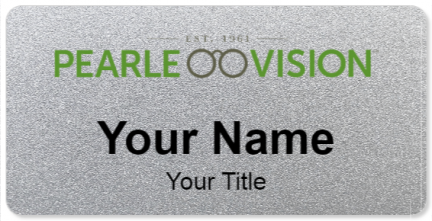 Custom name badges for Pearle Vision Tall