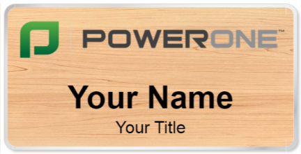 Custom name badges for Power One