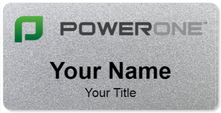 Custom name badges for Power One