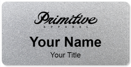 Custom name badges for Primitive Apparel