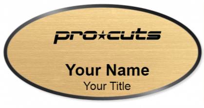 Custom name badges for Pro Cuts