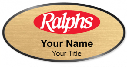 Custom name badges for Ralphs