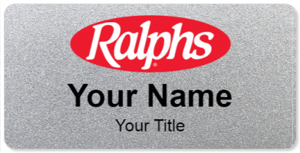 Custom name badges for Ralphs
