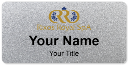 Custom name badges for Rixos Royal Spa