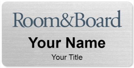 Custom name badges for Room and Board