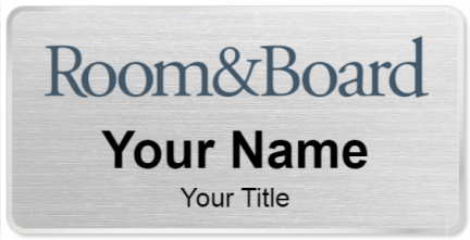 Custom name badges for Room and Board