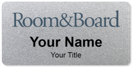 Custom name badges for Room and Board