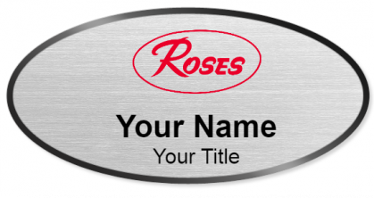 Custom name badges for Roses