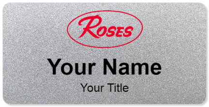 Custom name badges for Roses
