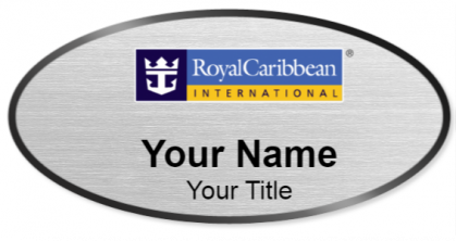 Custom name badges for Royal Carribean International