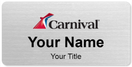 Custom name badges for Carnival Cruises