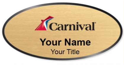 Custom name badges for Carnival Cruises