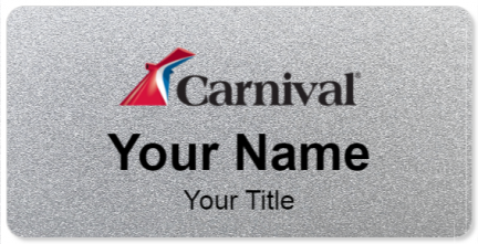 Custom name badges for Carnival Cruises